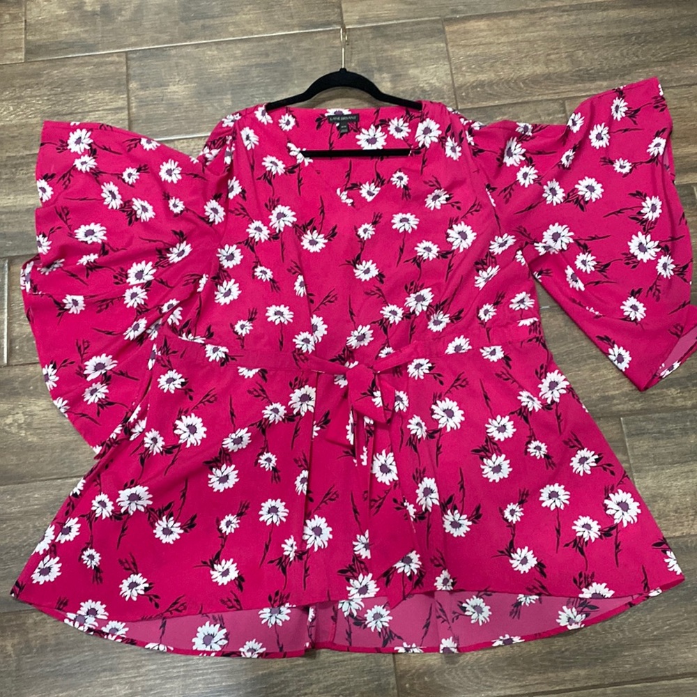 Flowy tunic pink